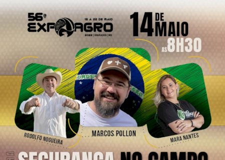 56ª edição da Expoagro promove palestra “Segurança no Campo e Defesa Urbana”