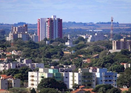 Dourados tem alerta de ventos fortes com rajadas de 35 quilômetros por hora