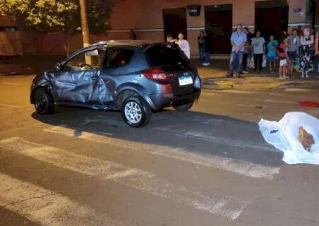 Motociclista morre ao bater em veículo que avançou preferencial de avenida