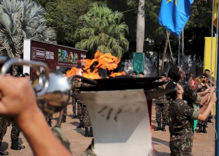 Extinção da Chama da Pátria encerra celebração do dia da Independência