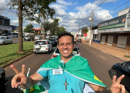 De 369 candidatos, Tenente Nantes é o 8° mais votado na cidade de Dourados/MS