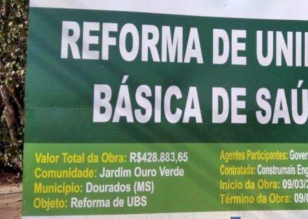 Reforma da UBS do Jardim Ouro Verde completa um mês de atraso