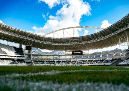 Botafogo estuda e quer colocar grama sintética no Nilton Santos em 2023
