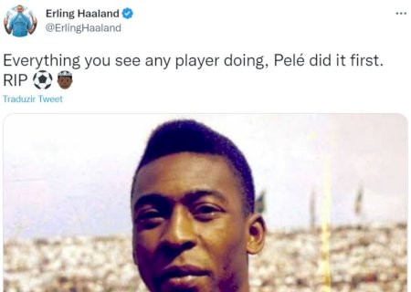 Messi, Haaland, Mbappé, Cristiano Ronaldo... craques reverenciam Pelé