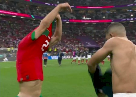 Mbappé posta mensagem para o amigo Hakimi: "Você fez história"