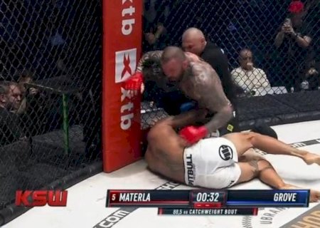 KSW 78: Kleber Orgulho nocauteia no segundo round e Materla atropela Grove