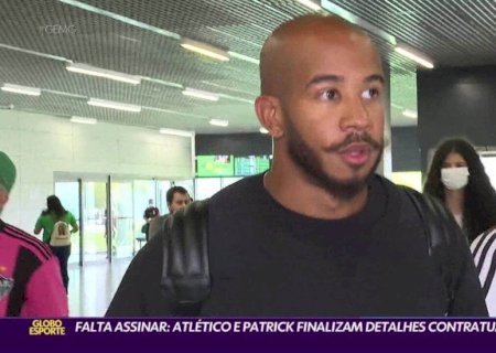 Patrick no Atlético-MG: negociação envolve direitos econômicos de três clubes e está perto do acerto