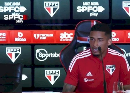 Apresentado no São Paulo, Marcos Paulo vê retorno da Europa como "recomeço"