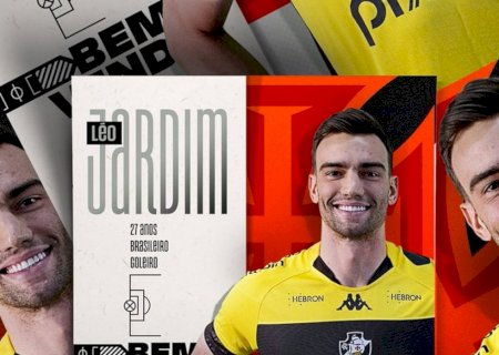 Vasco anuncia a contratação do goleiro Léo Jardim
