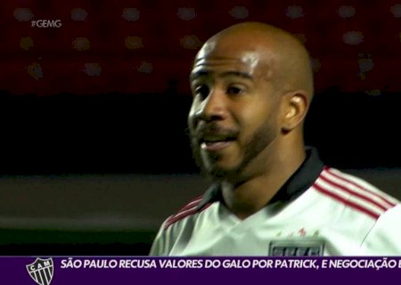 Atlético-MG não joga toalha por Patrick e mantém negociações com o São Paulo