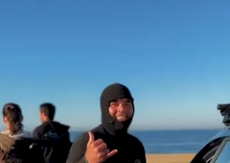 Veja imagens de Márcio Freire pouco antes do acidente