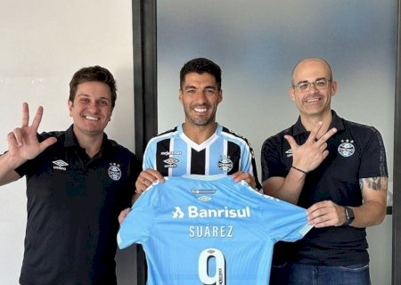 Luís Suárez se apresenta ao Grêmio na terça e pode estrear na Recopa Gaúcha: "Muito motivado"