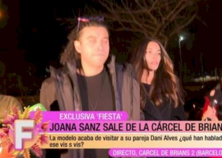 Esposa visita Daniel Alves na prisão: "Não vou deixar sozinho no pior momento de sua vida"