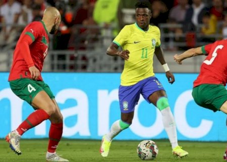 Brasil leva gol no fim do jogo e perde para o Marrocos em primeiro jogo de 2023