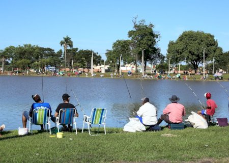 Dourados: Prefeitura libera pesca no Parque do Lago no feriado do Trabalhador