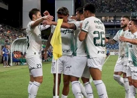 Palmeiras vence Cuiabá por 2 a 0 e mantém vice-liderança no Brasileirão