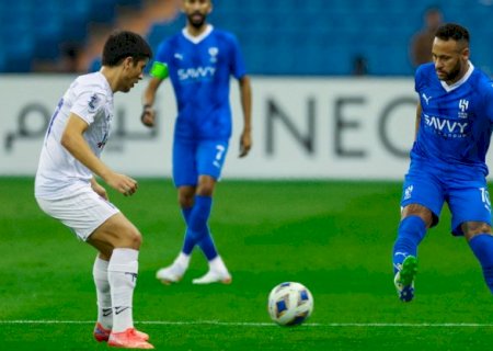 Neymar ‘perde a cabeça’, mas Al-Hilal arranca empate pela Champions Asiática