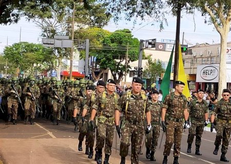Desfile de 7 de setembro de Dourados conta com mais de 8 mil participantes