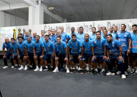 Dourados faz apresentação do elenco para o Campeonato Sul-Mato-Grossense