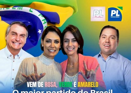 Os 5 parlamentares do PL/MS, confirmam presença em ato de filiação em Dourados