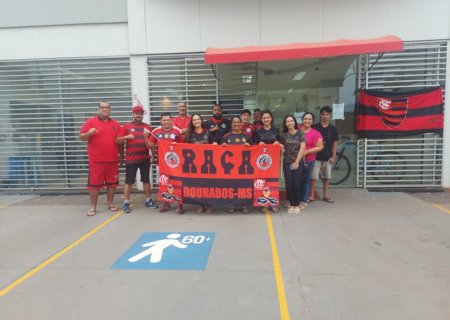Torcedores do Flamengo em Dourados fazem nova campanha de doação de sangue