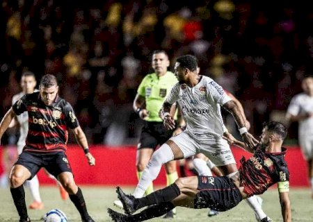Com gol no fim, Sport derrota o Santos e sela vaga na Série A
