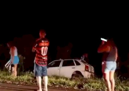 Acidente entre Gol e Fiat Uno resulta em morte na BR-060
