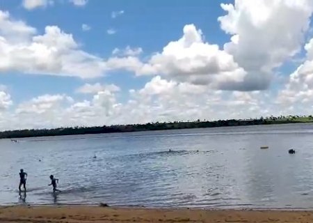 De folga, policial militar salva homem de afogamento no Rio Parana&iacute;ba