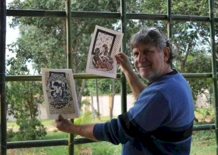 Morre Adilson Schieffer, artista visual que eternizou cultura ind&iacute;gena kadiw&eacute;u