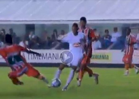 De volta ao Santos, Neymar jogou duas vezes contra time de MS e goleou