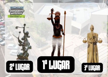 Deusa ind&iacute;gena &eacute; escolhida como monumento do F&oacute;rum da Capital