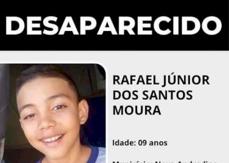 Pol&iacute;cia faz buscas por crian&ccedil;a que desapareceu de casa na madrugada