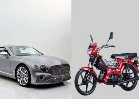 De Bentley a Shineray, saiba qual &eacute; o IPVA mais caro e o mais barato de MS