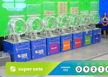 Lotomania, Quina e Super Sete: veja as dezenas sorteadas hoje