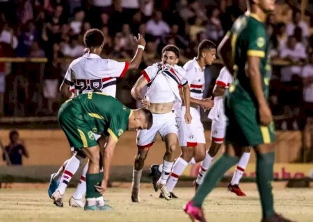 S&atilde;o Paulo termina 1&ordf; fase da Copinha com 100% de aproveitamento