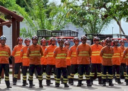 Fora da temporada do fogo no Pantanal, bombeiros preparam equipes