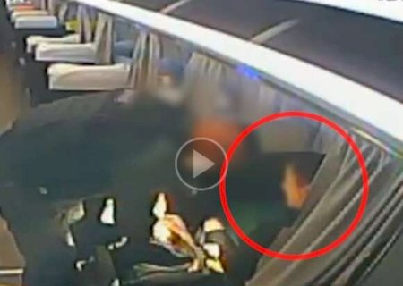 Homem se mata dentro de &ocirc;nibus durante revista policial