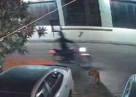 Dupla em motos foi gravada antes de atentado a ex-governador paraguaio