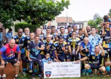 Hegemonia confirmada: Amigos FC &eacute; tri da Copa Tiradentes