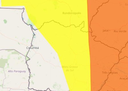 Meteorologia renova alerta de chuva intensa para 49 munic&iacute;pios de MS