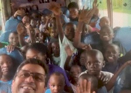 Campo-grandense foi salvar crian&ccedil;as no horror de conflito armado