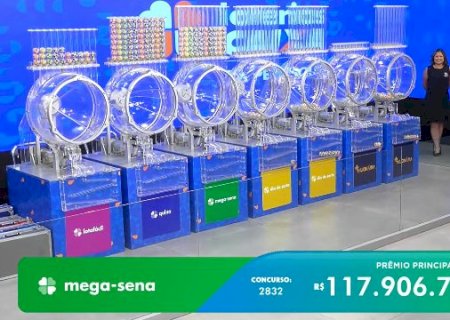 Confira os n&uacute;meros da Mega-Sena acumulada em R$ 117 milh&otilde;es