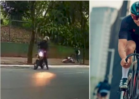 Moto com placa clonada de Dourados foi usada em roubo que matou ciclista em SP