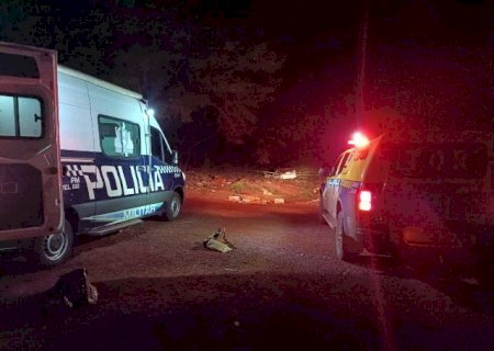 Traficante morre ao capotar caminhonete em persegui&ccedil;&atilde;o na MS-156