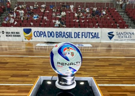Copa do Brasil de futsal come&ccedil;a nesta segunda e time de MS estreia no s&aacute;bado