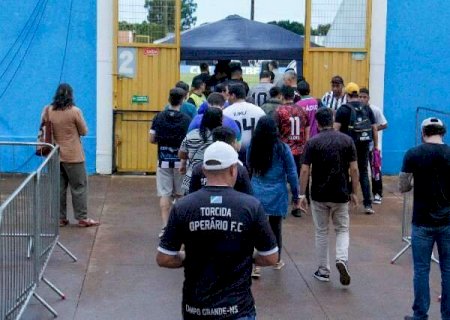 Oper&aacute;rio lidera torcida em MS e Dourados tem a maior baixa em p&uacute;blico
