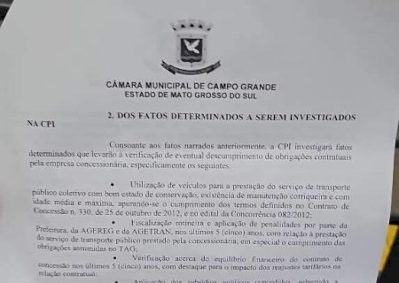 C&acirc;mara Municipal recebe novo pedido de CPI do transporte p&uacute;blico na Capital