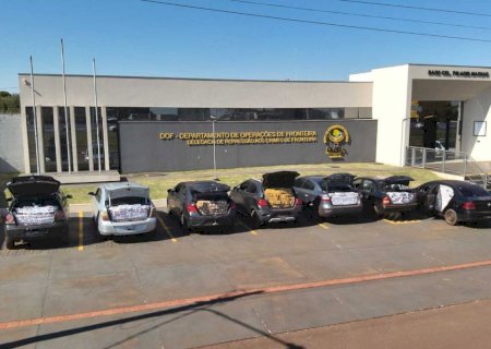 Apreensão do DOF mostra que cigarreiros e traficantes andam lado a lado