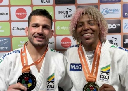 Rafaela Silva é ouro e Cargnin bronze no Grand Prix de judô da Áustria