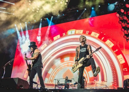 Campo Grande monta estrutura inédita para receber show histórico do Guns N' Roses